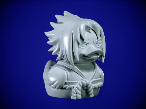 Rubber Duck - Uchiha sasuke model - 3d print 3D Print Model
