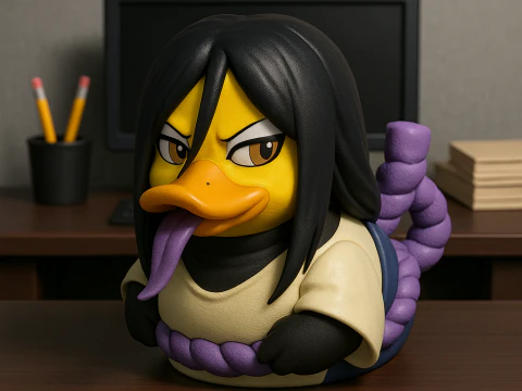 Gummiente - Orochimaru Naruto - 3D-Druck 3D Druckmodell