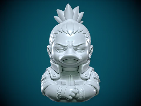 Rubber Duck - Nara Shikamaru Naruto- 3d print 3D Print Model