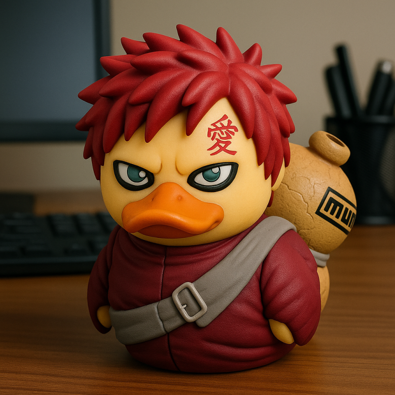 Rubber Duck - Gara Naruto- 3D Print Modelo de impresión 3D .c4d .max .obj .3ds .fbx .stl .blend 