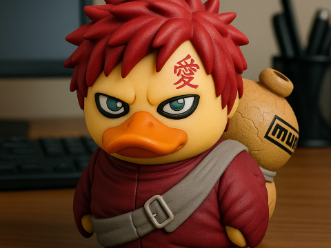 Rubber Duck - Gara Naruto- 3D Print 3D Print Model