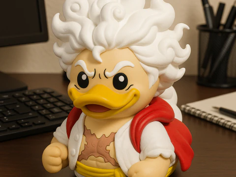 Rubber Duck - Monkey D Luffy Gear 5 - 3D друк 3D Принт Модель