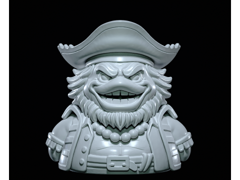 Rubber Duck - Marshall D Teach One piece - 3D print Modelo de Impressão 3D