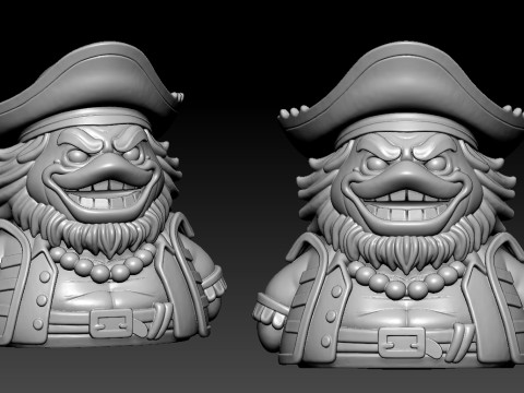 Rubber Duck - Marshall D Teach One piece - 3D print Modelo de Impressão 3D