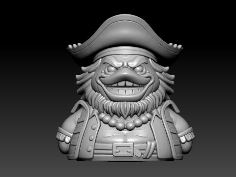 Rubber Duck - Marshall D Teach One piece - 3D print Modelo de Impressão 3D