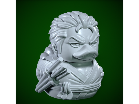 Rubber Duck - Roronoa Zoro ONE PIECE- 3d print 3D Принт Модель
