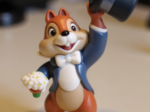Disney Movie Two Chips and a Miss - 3D print Modèles 3D en vedette