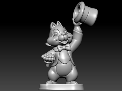 Disney Movie Two Chips and a Miss - 3D print 3D Baskı Modeli