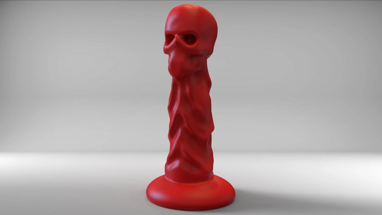 gothic skull dildo 3D Print Model .c4d .max .obj .3ds .fbx .stl .blend 