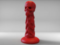 gothic skull dildo 3D-printmodel
