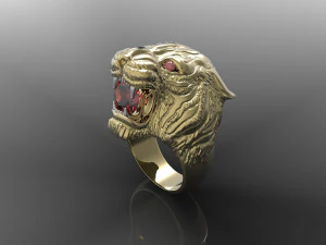 레온 반지 3D 프린트 모델