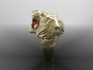 leon ring 3D 프린트 모델