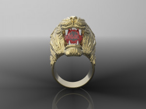 leon ring 3D 프린트 모델