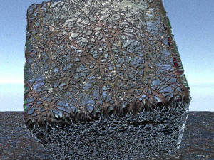 cg doku gerilmiş metal CG Dokuları