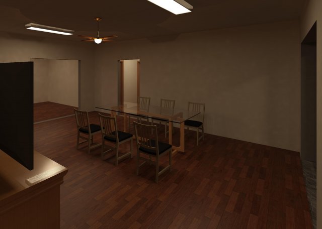single family home 3D Модель .c4d .max .obj .3ds .fbx .stl .blend 