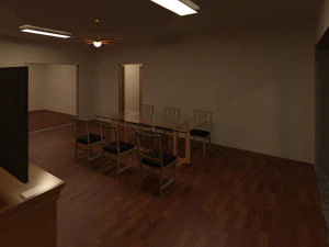 casa unifamiliar Modelo 3D