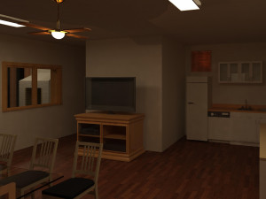 single family home 3D Модель