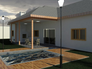 single family home 3D Модель
