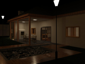 single family home 3D Модель