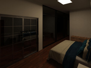 hotel with 18 floors 3D 模型