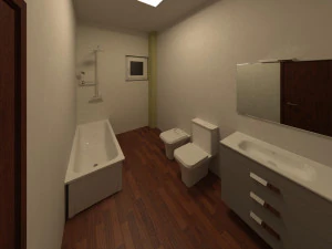 hotel with 18 floors 3D Model