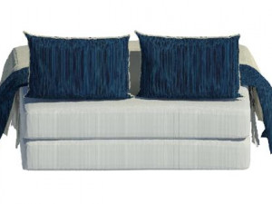 bed 2 persons 3D 모델