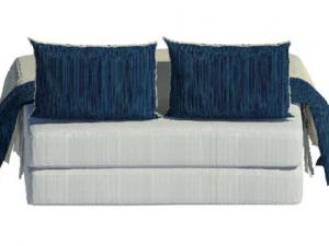 bed 2 persons 3D Model