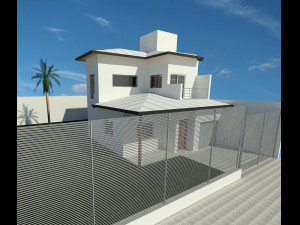 duplex with 2 bedrooms 3D 模型