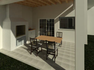 duplex with 2 bedrooms 3D Model