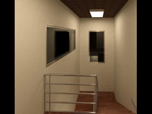 duplex with 2 bedrooms 3D Model