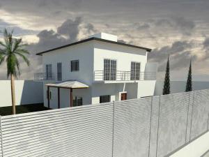 Maisonette mit 3 Schlafzimmern 3D Modell