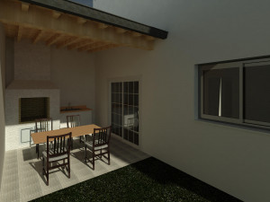 duplex with 3 bedrooms 3D Model