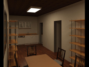 duplex with 3 bedrooms 3D Model