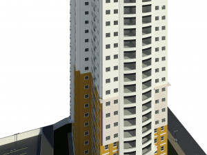 residential building 3Dモデル