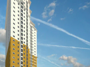 주거용 건물 3D 모델