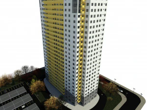 Residential Building Sonne 3D Model