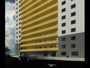 Residential Building Sonne 3D Модель