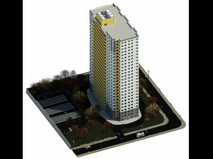 Residential Building Sonne 3D Модель