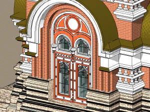 Russian Orthodox Chapel 3D Model