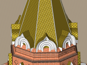 Russian Orthodox Chapel 3D Модель