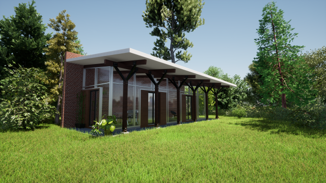 Multipurpose Room Model 3D .c4d .max .obj .3ds .fbx .stl .blend 