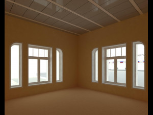 Russian Train Station Modelo 3D