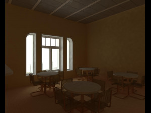 Russian Train Station Modelo 3D