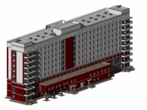 Russian Hotel 3Dモデル