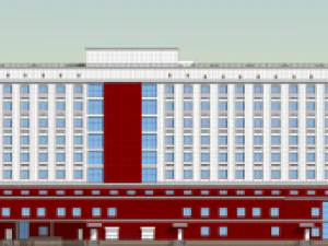 Russian Hotel 3D Model