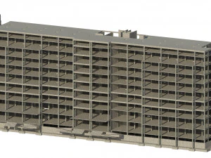 Russian Hotel 3D Model