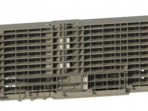 Russian Hotel 3D Model