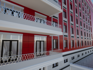 Russian Hotel 3Dモデル