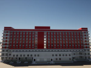 Russian Hotel 3D Model