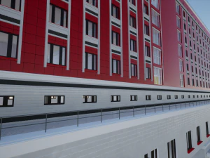 Russian Hotel 3D Model